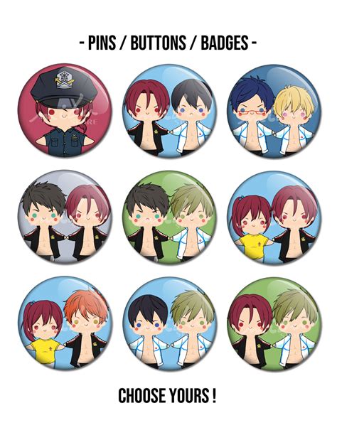 Mibustore Free Pins Buttons Badges