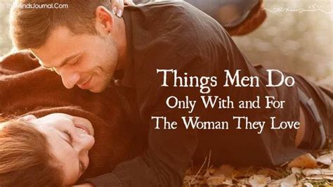 8 Things Men Do Only For The Woman They Love Funny Dating Quotes