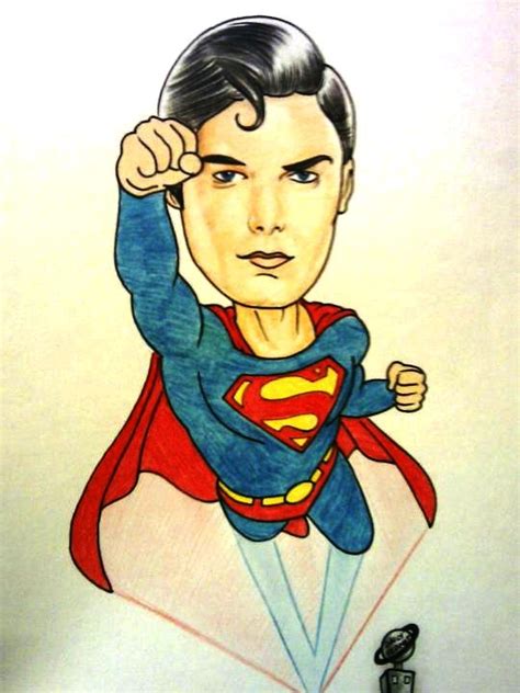 Superman Caricature By Albionstar On Deviantart