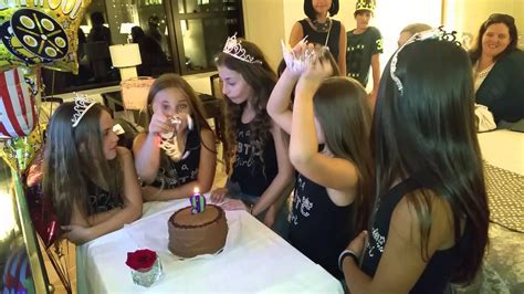 Isabella Barretts Birthday Song With Six In The City Youtube