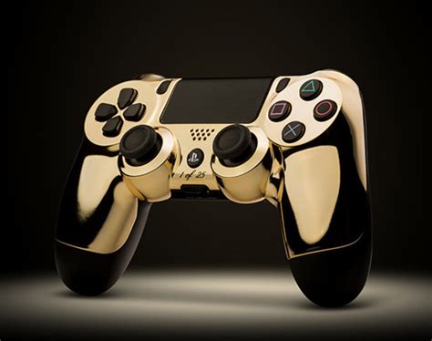 ColorWare - 24k Gold Xbox One and Sony DualShock 4 Controllers - Freshness Mag