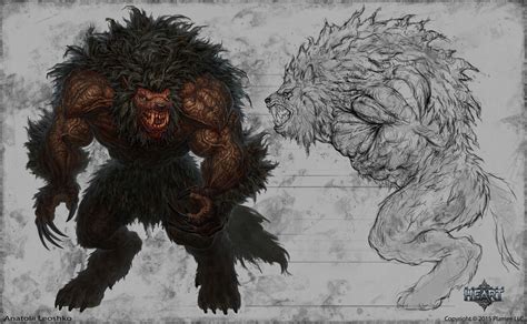 Werewolf Alpha Male By Khezug On Deviantart