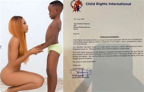 Akuapem Poloo Convicted Over Nude Photoshoot With Her Son Celebrities