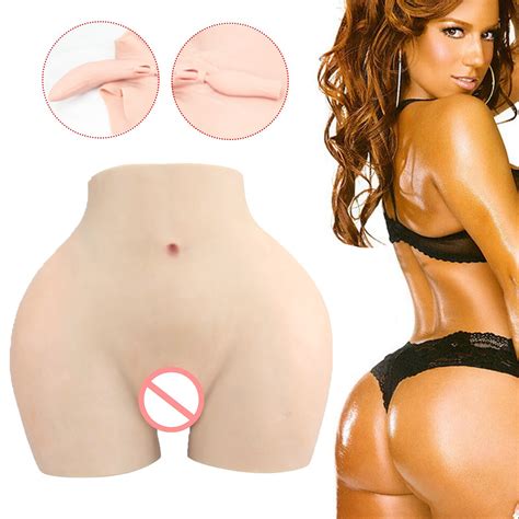 Silikon Realistische Vagina Höschen Butt Hüfte Enhancer Pussy Hosen Künstliche Sex Gefälschte
