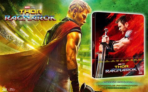 Fotografías Del Steelbook De Thor Ragnarok En Blu Ray 3d Y 2d