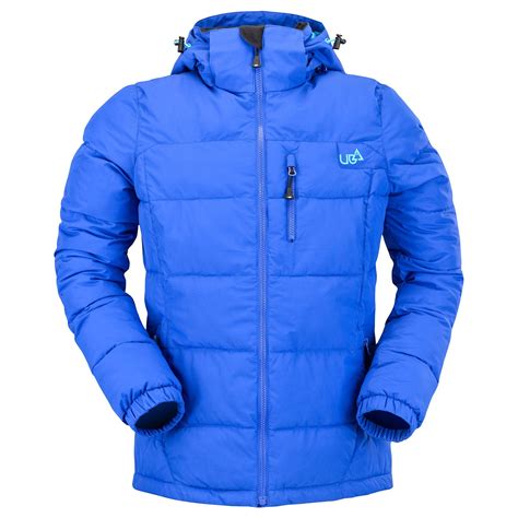 Womens Royal Blue Puffer Jacket Ultramarine Free Delivery Over £20