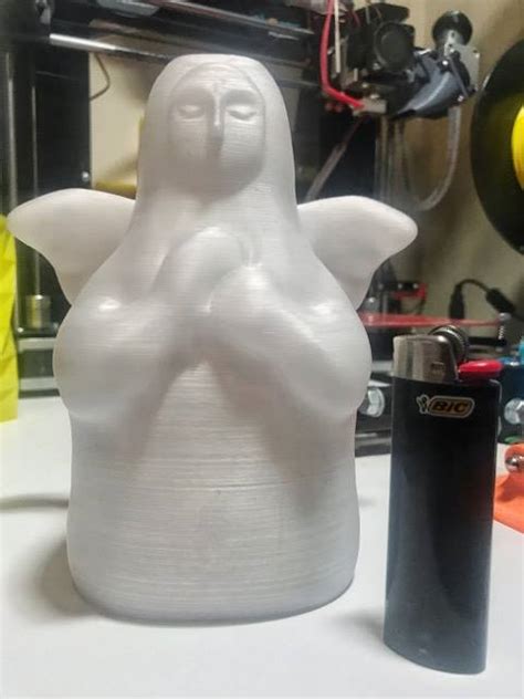 3d Printable Zelda Breath Of The Wild 3d Printed Goddess Statue By 3d
