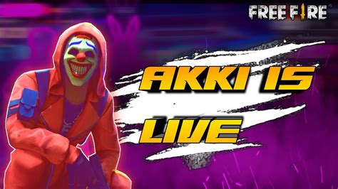 Fab Akki Live 😉 Ff Live Custom Room Fflive Freefirelive Teamcode