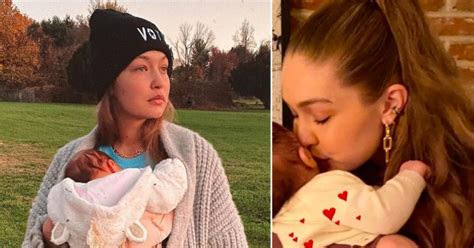 Gigi Hadid Shares Throwback Pregnancy Picture From Night Before Labour