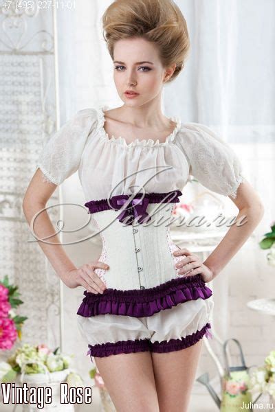 vintage rose корсет 0016 exlusive corsets julina Корсет Модные стили Наряд с корсетом