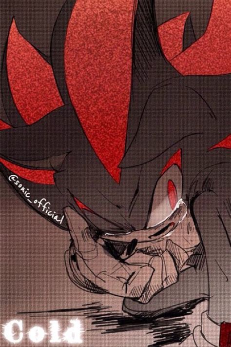 Shadow The Hedgehog Crying Shadow The Hedgehog Whispers In The Dark