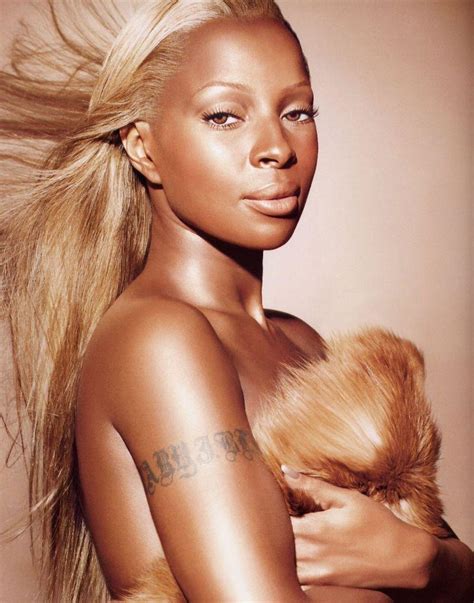 Celebrity Models Nude Mary J Blige