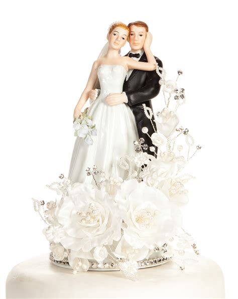 Vintage Elegant Rose Wedding Cake Topper Ebay