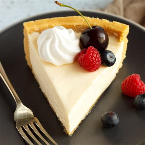 Perfect No Bake Vanilla Cheesecake Easy Picture Recipe