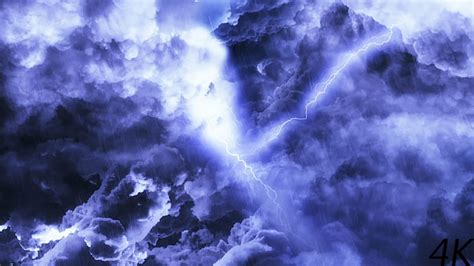 Dark Night Thunder Clouds By Maikan Videohive