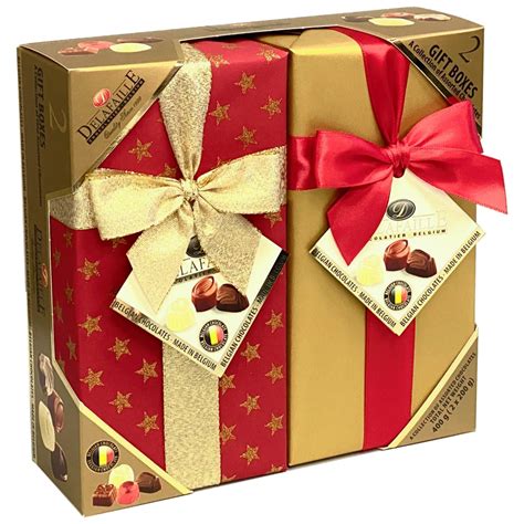 Delafaille Belgian Chocolate T Boxes 2 X 2 X 200g Costco Australia