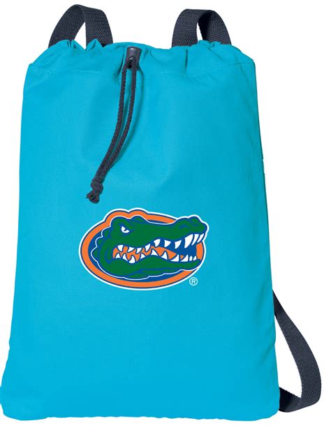 University Of Florida Cotton Drawstring Bag Backpacks Blue