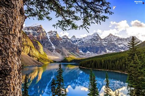 Canada Alberta Picture Perfect The Canadian Rocky Mountains Luxury Located In Western