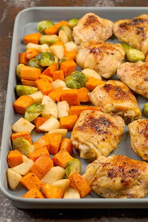 Sheet Pan Chicken and Veggies Recipe - MyGourmetConnection