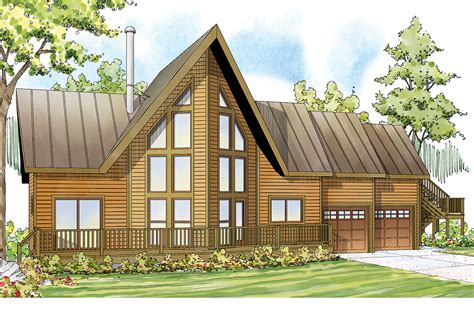 20 small house front elevation designs with complete details | single floor house designs thanks for watching. A-Frame House Plans - Boulder Creek 30-814 - Associated ...
