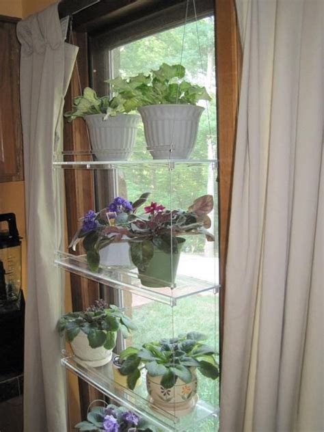 Ideas Of Including Indoor Plant Shelves In Your Homes Decoration