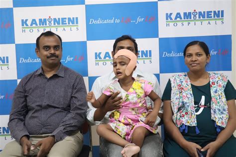 Rare Surgery At Kamineni Hospitals Gives New Lease Of Life To 3 Year