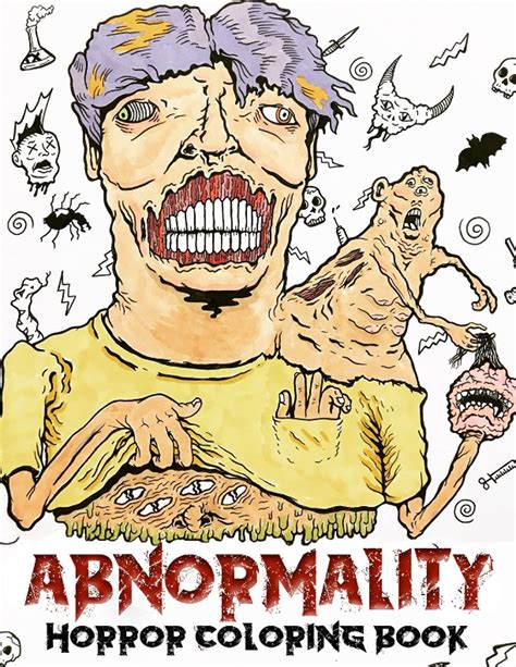 Buy Abnormality Horror Coloring Book Y Creatures And Creepy Killers