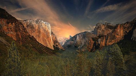 1366x768 Gorgeous Yosemite Valley El Captain 4k Laptop Hd Hd 4k