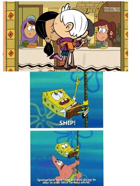 Spongebob Ships Ronniecoln By Epic Wrecker Loud House Characters