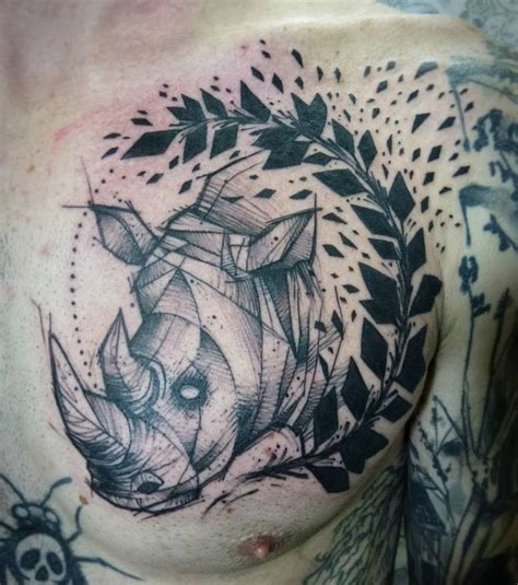 Keep The Legend Alive With These Powerful Rhino Tattoos