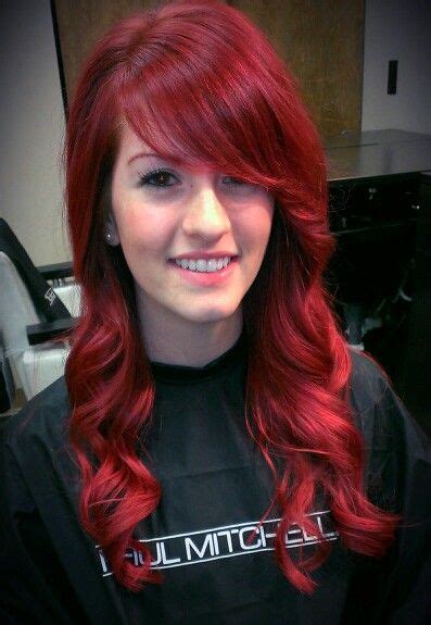 Vibrant Red Hair Color By Kayla Brengman Vibrant Red Hair Red Hair