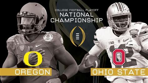 Oregon Ducks Vs Ohio State Buckeyes Betting Odds Point Spread And Tv Info For National