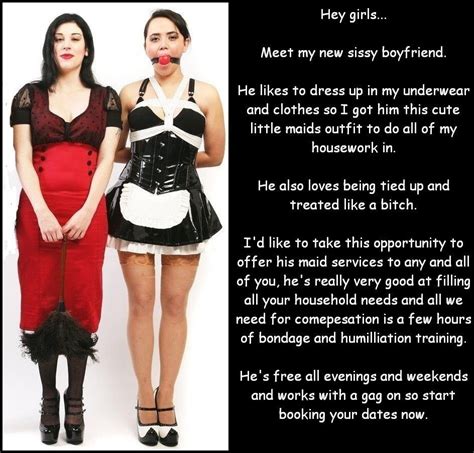 Pin On Sissy Maid Captions