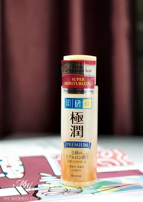 The sheet masks are deluxe too. Review: Hada Labo Premium Hydrating Lotion