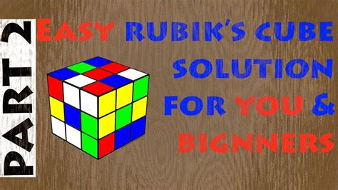 There are two common ways to measure the length of a solution. Introduction to Rubik's Cube Solution for Beginners - Part ...