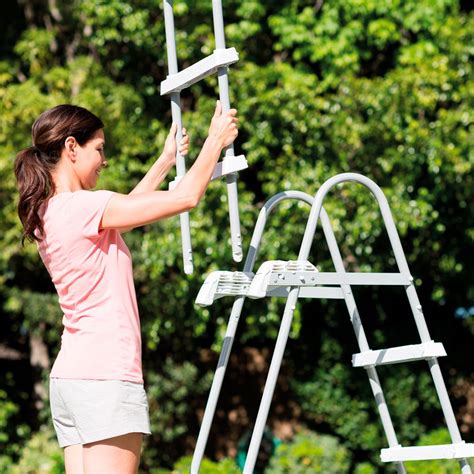 Buy Intex Deluxe Pool Ladder With Removable Steps For 36 Inch And 42