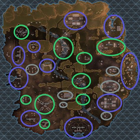 Apex Legends Map Guide Locations Names Loot Tiers Pro Game Guides