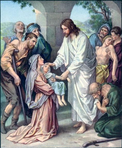 Jesus Heals The Sick