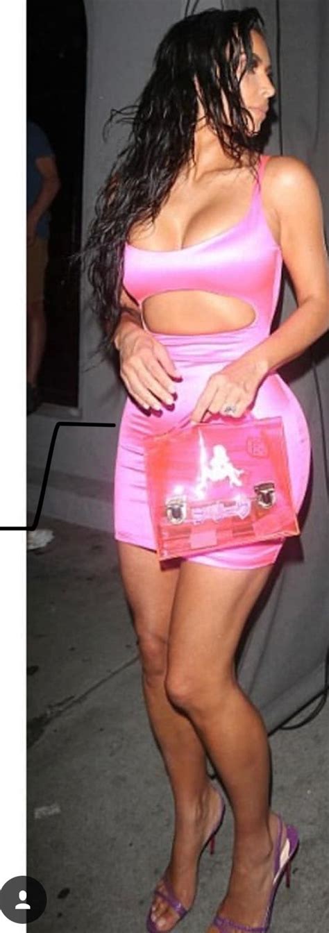 Pin By Mr King On Kim Kardashian In Pink Fashion Bodycon Dress Kim