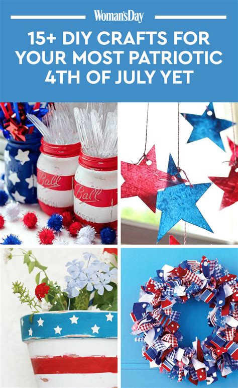 19 Easy 4th Of July Crafts And Diy Ideas Patriotic