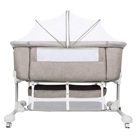 Newborn To Toddler Rocker Bedside Cot Portable Baby Travel Crib Baby