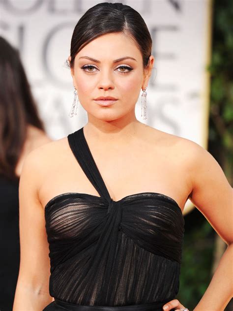 Celebrity Photographs Mila Kunis Th Annual Golden Globe Awards