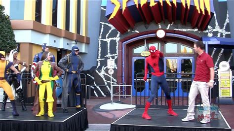 Enhanced Spider Man Ride Reopening Moment At Universal Orlando Islands