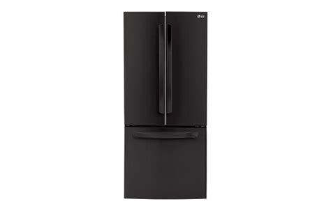 buy lg 22 cu ft large capacity 30 wide 3 door french door refrigerator lfc22770sb