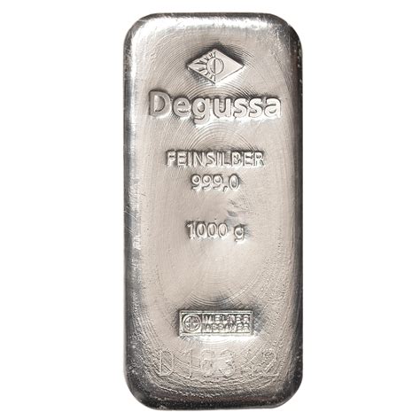 Degussa Silver Bar 1 Kg
