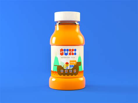 Suki Adventure Juice On Behance Juice Brand Brand Packaging Tea Bottle