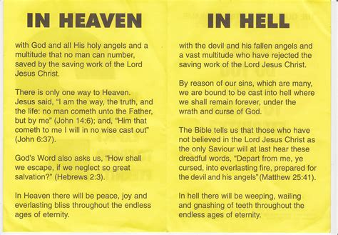Bible Quotes About Hell Quotesgram