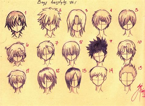 Anime Hairstyles My Top Anime Hairstyles The Lily Garden Anime
