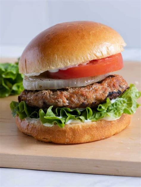 Easy Juicy Grilled Turkey Burger Feelgoodfoodie