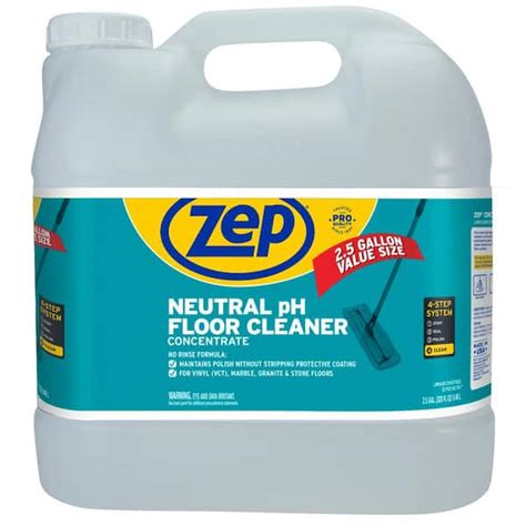 Zep 25 Gal Neutral Floor Cleaner Zuneut320 The Home Depot